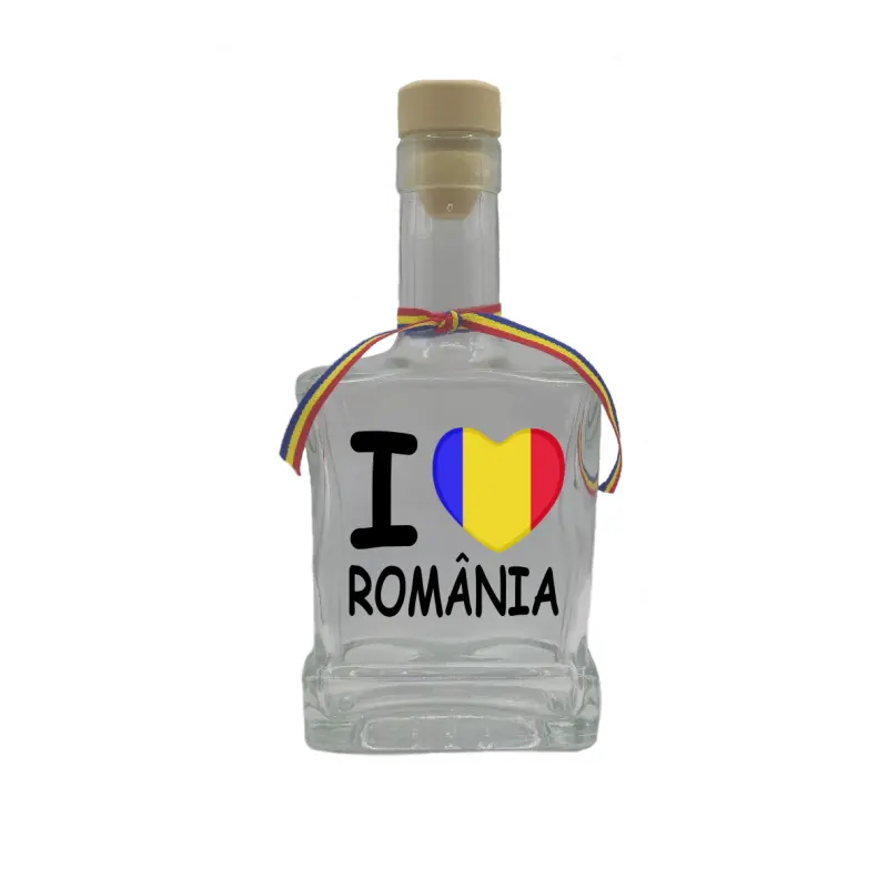 I love romania, sticla cu mesaj plata, 250 ml, model divgs179 03